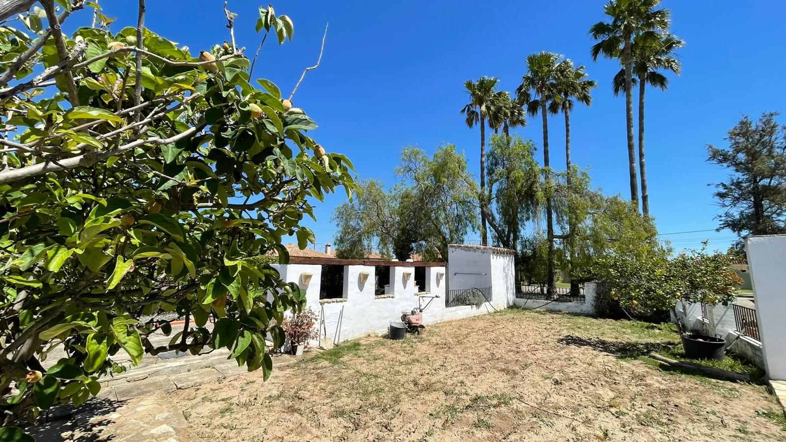 Zona huerto finca El Puerto de Santa María